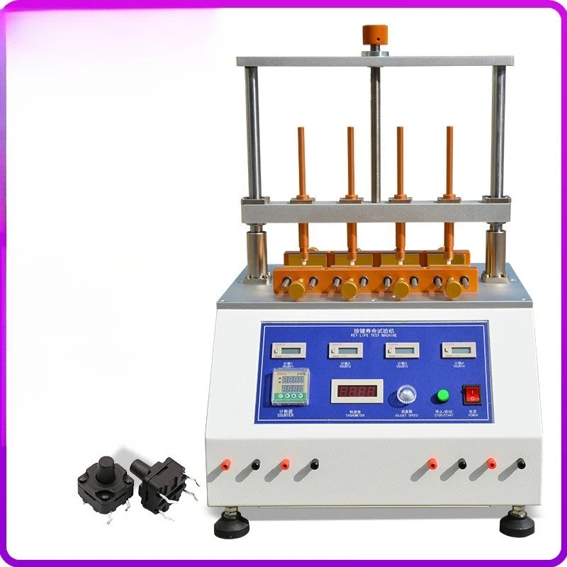 Switch button, testing machine, keyboard, mobile phone, computer switch button fatigue tester