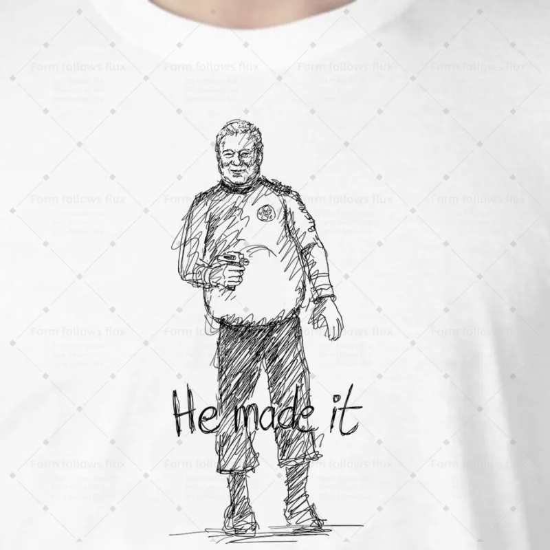 

2026 men T-Shirt Hoodie Captain Kirk – Star Trek Back in the day Dads Family Kids SciFi Hand Drawn Comic style Unisex S-6XL Plus