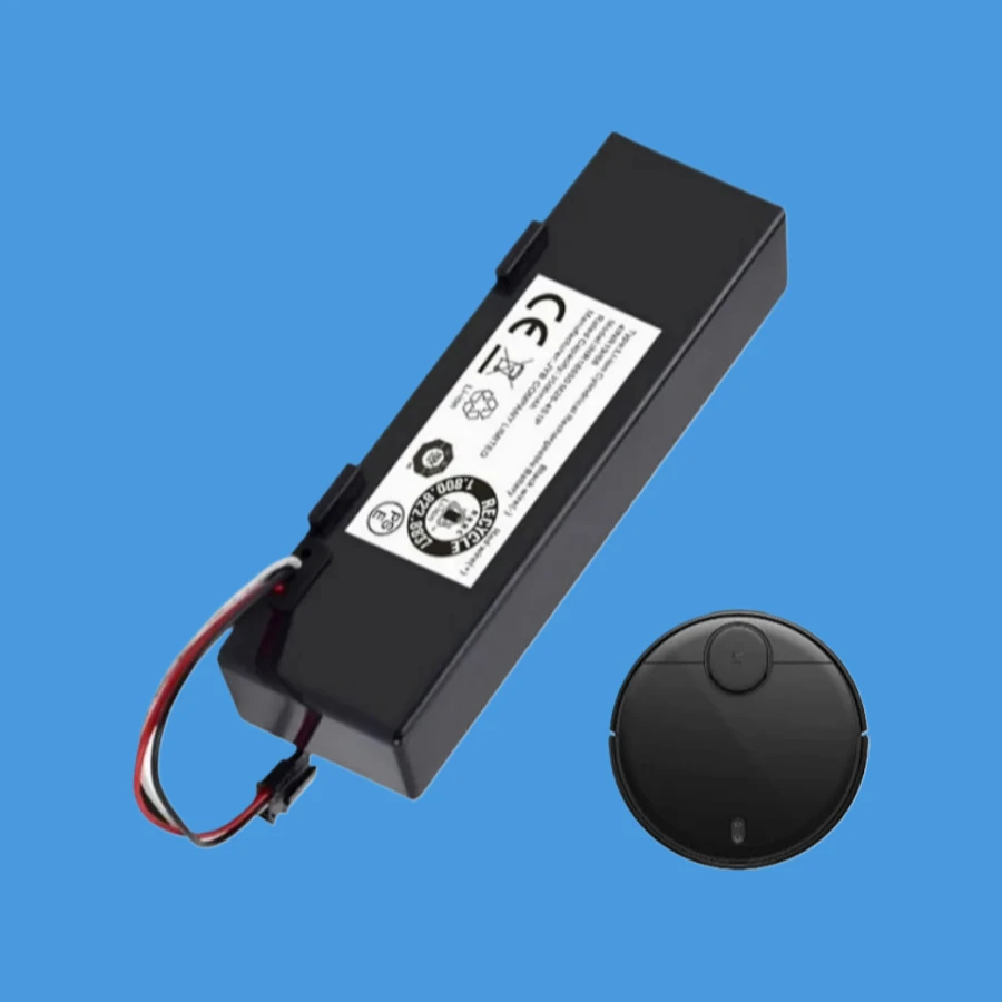 

Battery 14.8V for Xiaomi Mijia LDS Vacuum Cleaner, Mi Robot Vacuum-Mop P, 2S & Haier JX37, Rechargeable Li-ion, High Capacity"