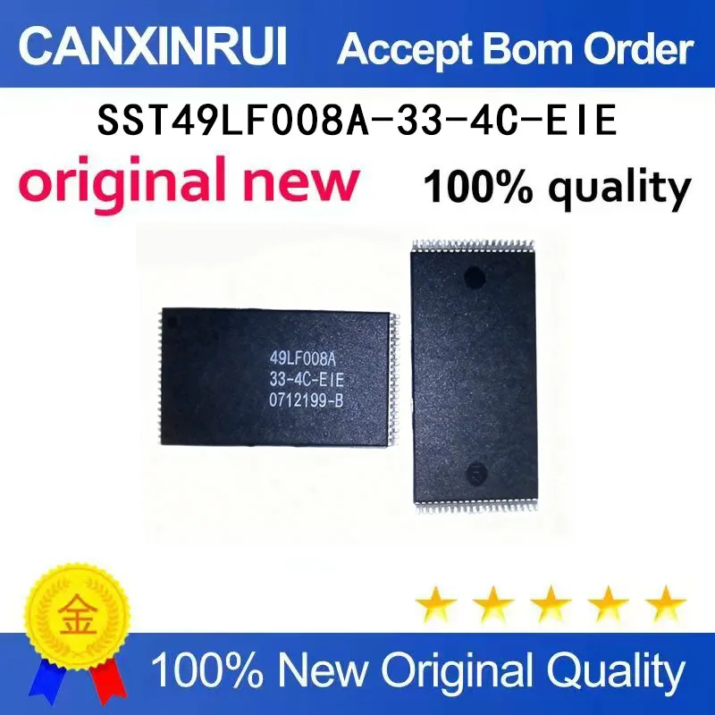 

(5-100 Pieces) SST49LF008A-33-4C-EIE 49LF008A33-4C-E1E TSSOP-40 spot chip IC