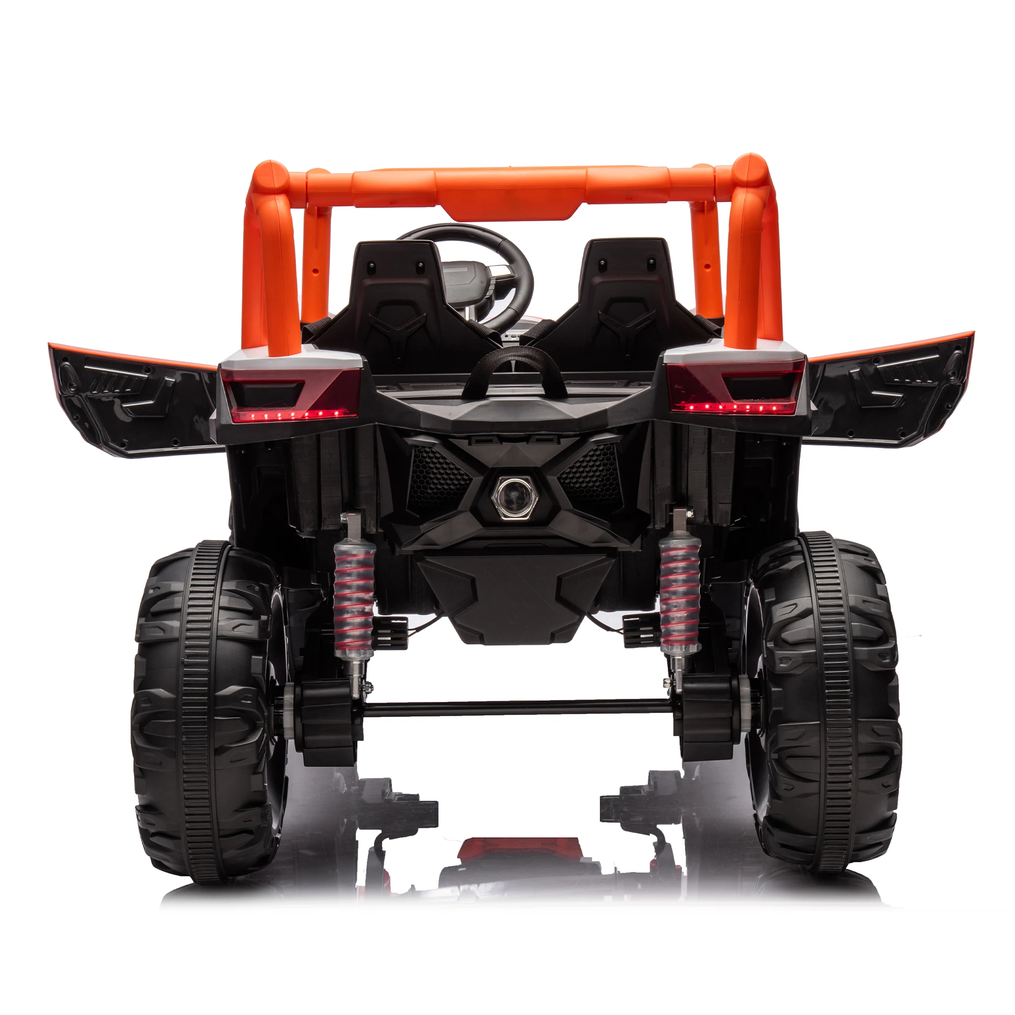 24V Ride On XXL UTV car for kid,2seater with two safety belts, Side by Side 4x4 Ride on Off-Road Truck with Parent Remote