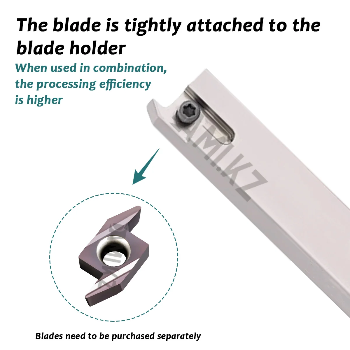 ABS Series Mind Machine Rear Sweeping Knife Back Car Small Parts Lightning Wiper ABS15R4005 CNC Lathe Cutting Blade Turning Tool