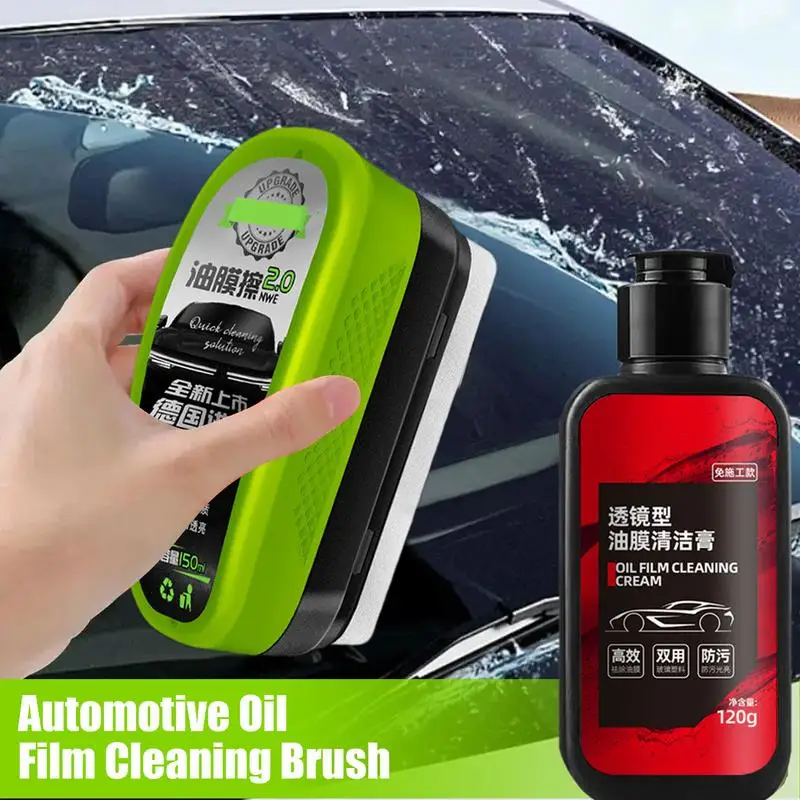 For  And Other Glass Products. Oil Film Cleaning Brush Wipes Automotive Windshield Glass Coating Car Windshield Oil Film Wipes