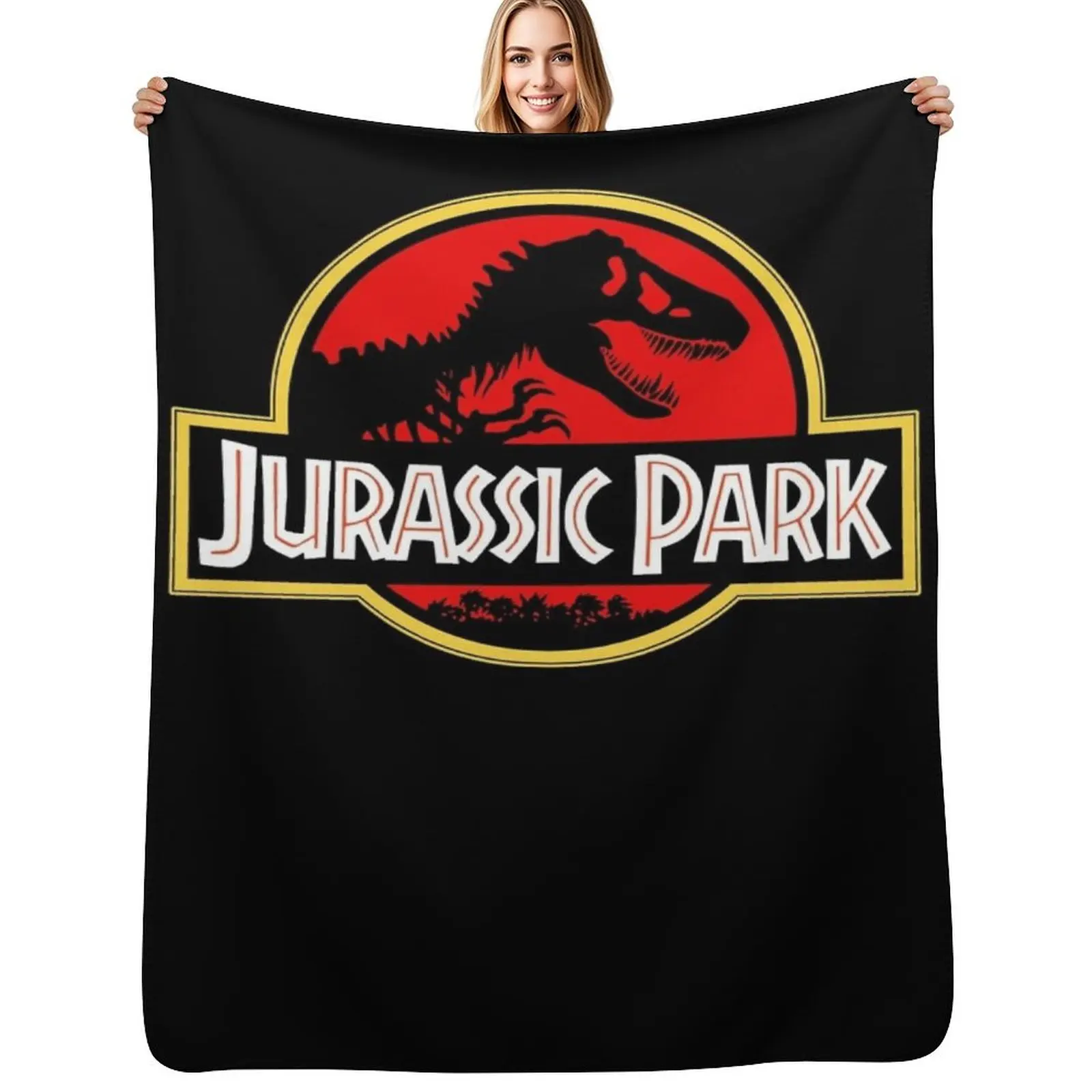 Jurrasic Park Classic Throw Blanket Stylish Decor Blanket Gift for Friends Roommate