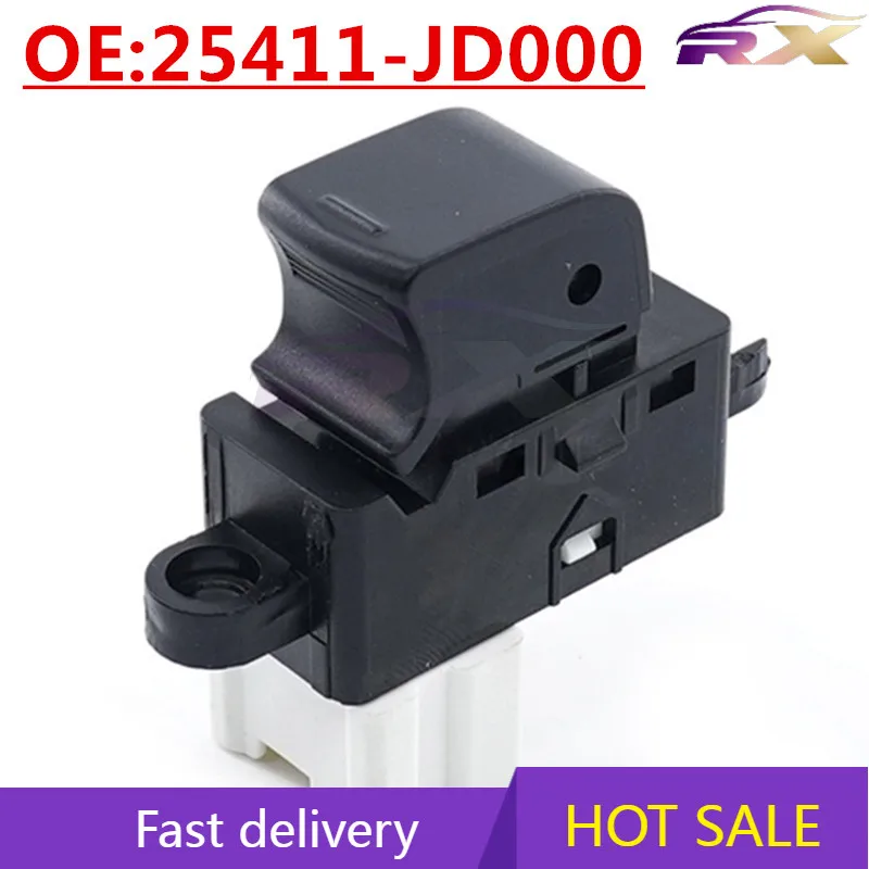 

OEM:25411-JD000 Suitable For Nissan Qashqai Auto Parts Window Control Switch Glass Lift Single Switch