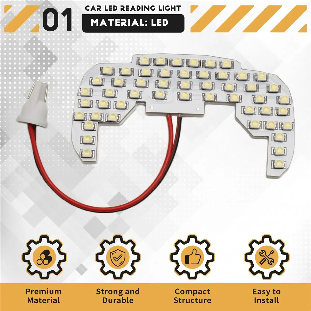 Super Sale For Suzuki Jimny JB23 JB33 JB43 JB53 1998-2018 Interior Lamps Dome Map Roof Lights LED Reading Lamp Canbus Bulbs