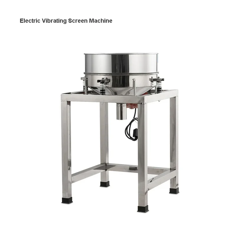

Vibration screen, vibrating screen, spray powder screening machine, stainless steel electric vibration screen, flour screening m