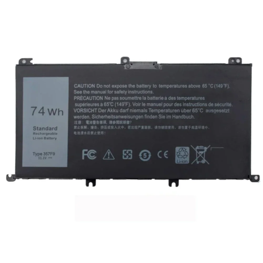 11.1V 74WH 357F9 Original Battery For Dell Inspiron 15- 7000 7559 7557 7566 7567 5576 INS15PD-1548B INS15PD-1748B