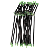 20pcs Fishing Anti-Tangle Feeder Boom Luminous Booms With Sinker Snaps Tube Balance Connector Tackle Fishing Pesca Iscas Tools