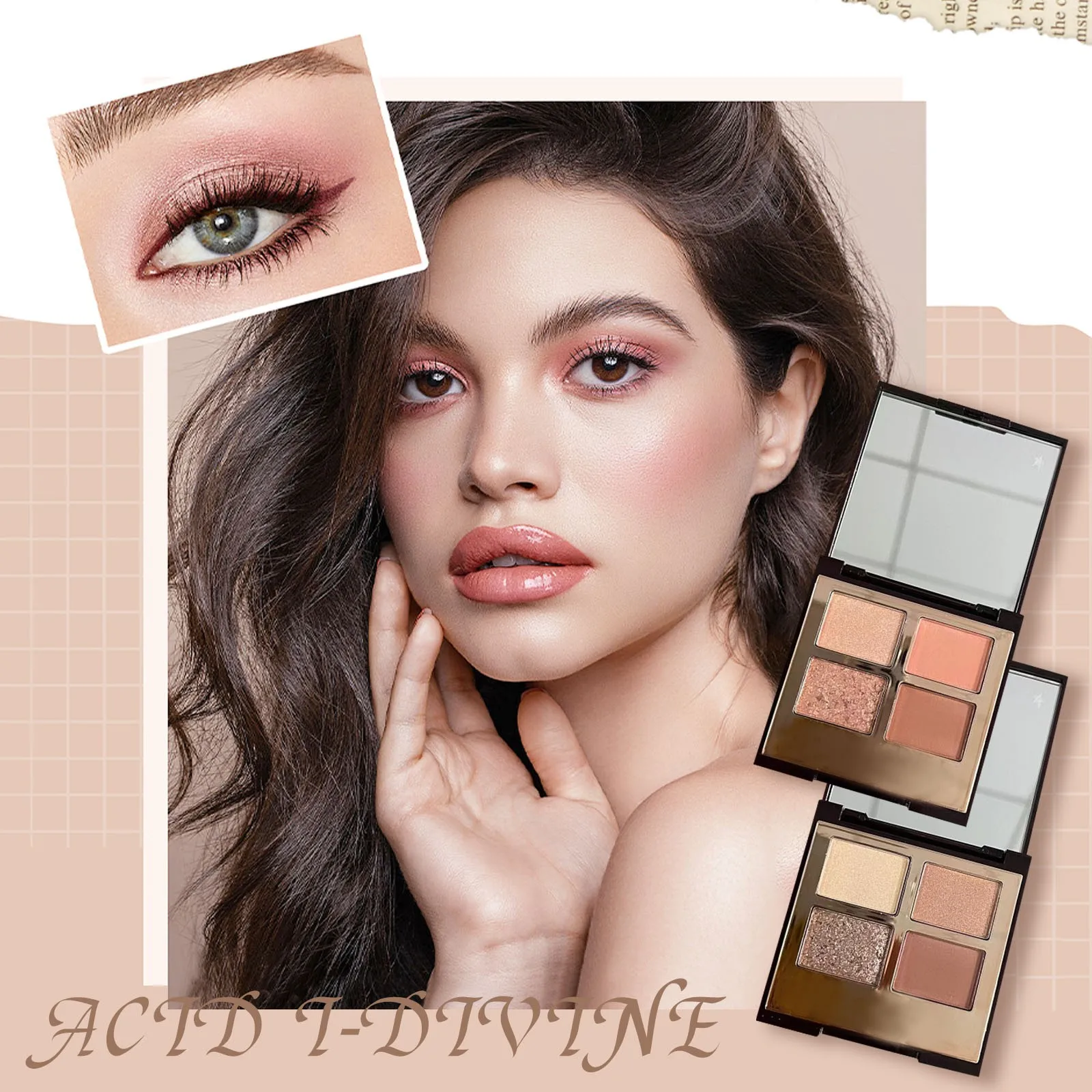 لوحة مكياج Pillow Talk Dreams Pro - 18 ظلال عيون مقاومة للماء وظلال سموكي لامعة جاهزة للحفلات ومجموعة فاخرة للوجه بالكامل