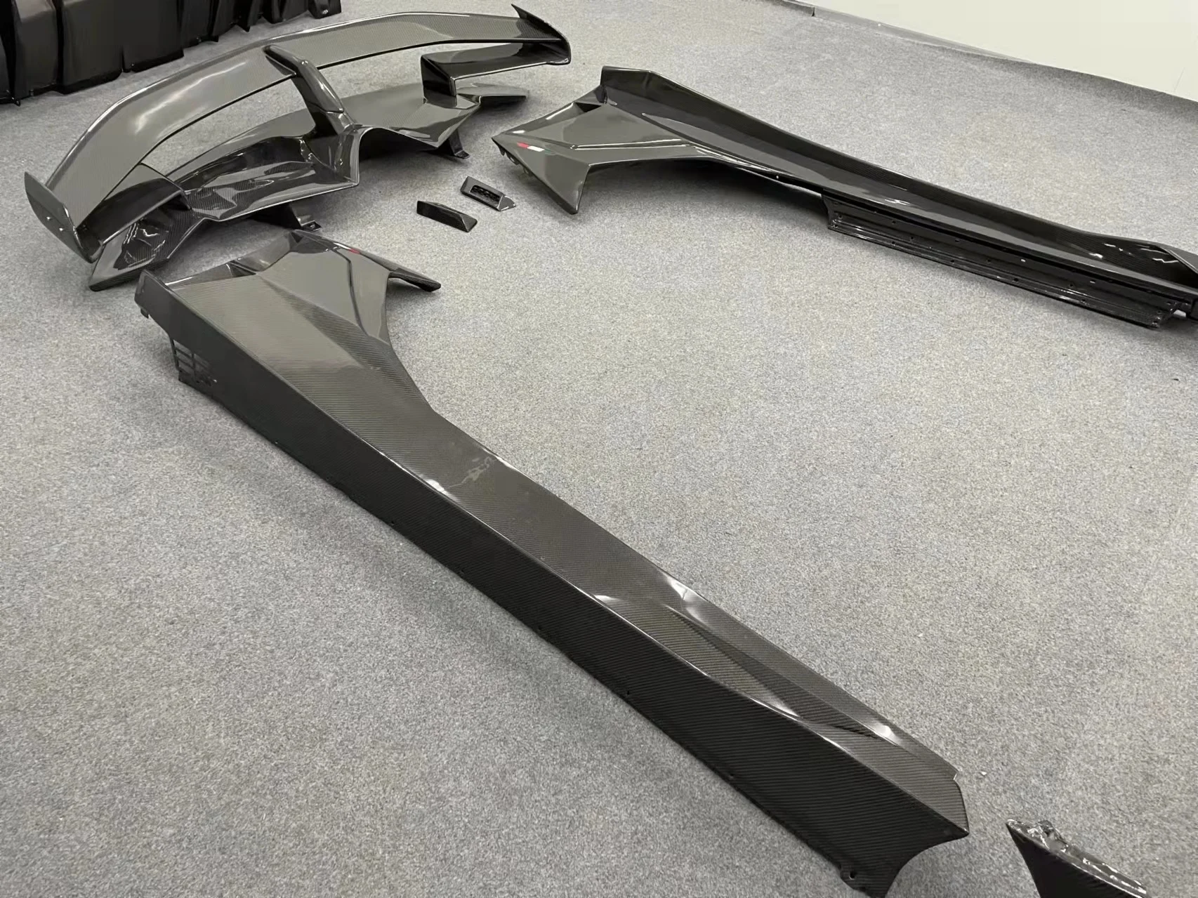 Svj Style Bodykit 2011-2015 Carbonio Bagnato Paraurti Auto In Carbonio Per 'Lamborghini Aventador Lp700-4 Lp720 Lp750