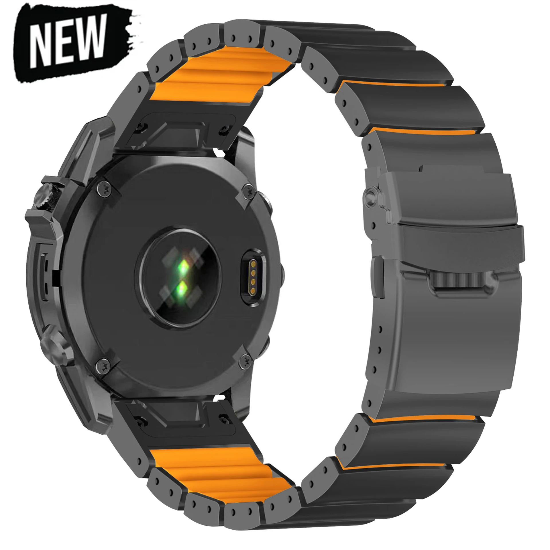 Quick Fit 22mm 26mm Titanium Band for Garmin Fenix 8 51mm 7X Pro 6X Pro 5x Tactix 7 Enduro 3 2 Instinct 2X Forerunner 935 945