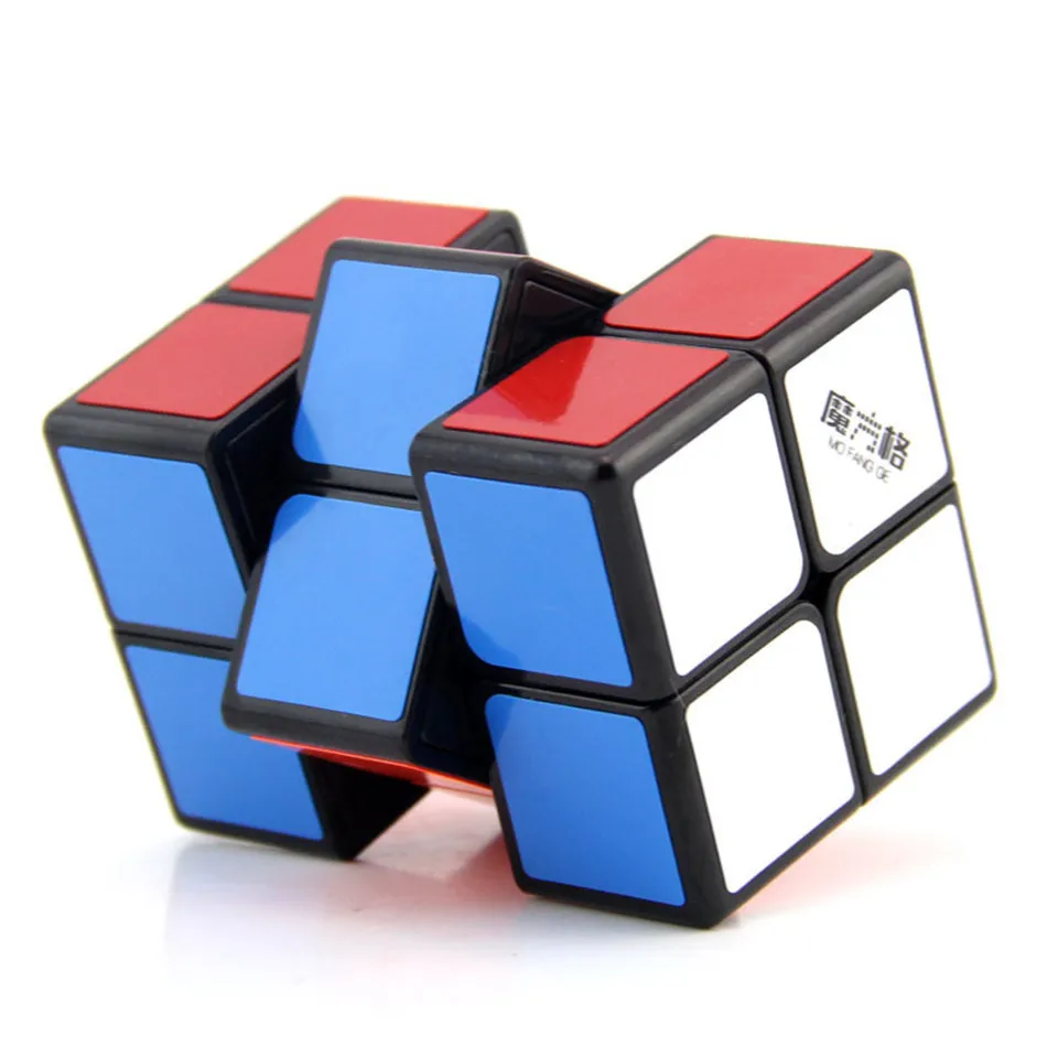 QiYi MoFangGe 223 Magic Cube 2x2x3 2x3x3 Black Color Professional Magics Speed Puzzle Cubes Kids Educational Funny Toys For Boys