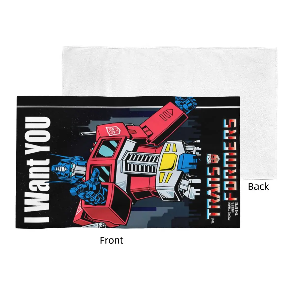 커스텀 옵티머스 프라임 소프트 페이스 타월 속건 수영장 목욕 면 타월 흡수성