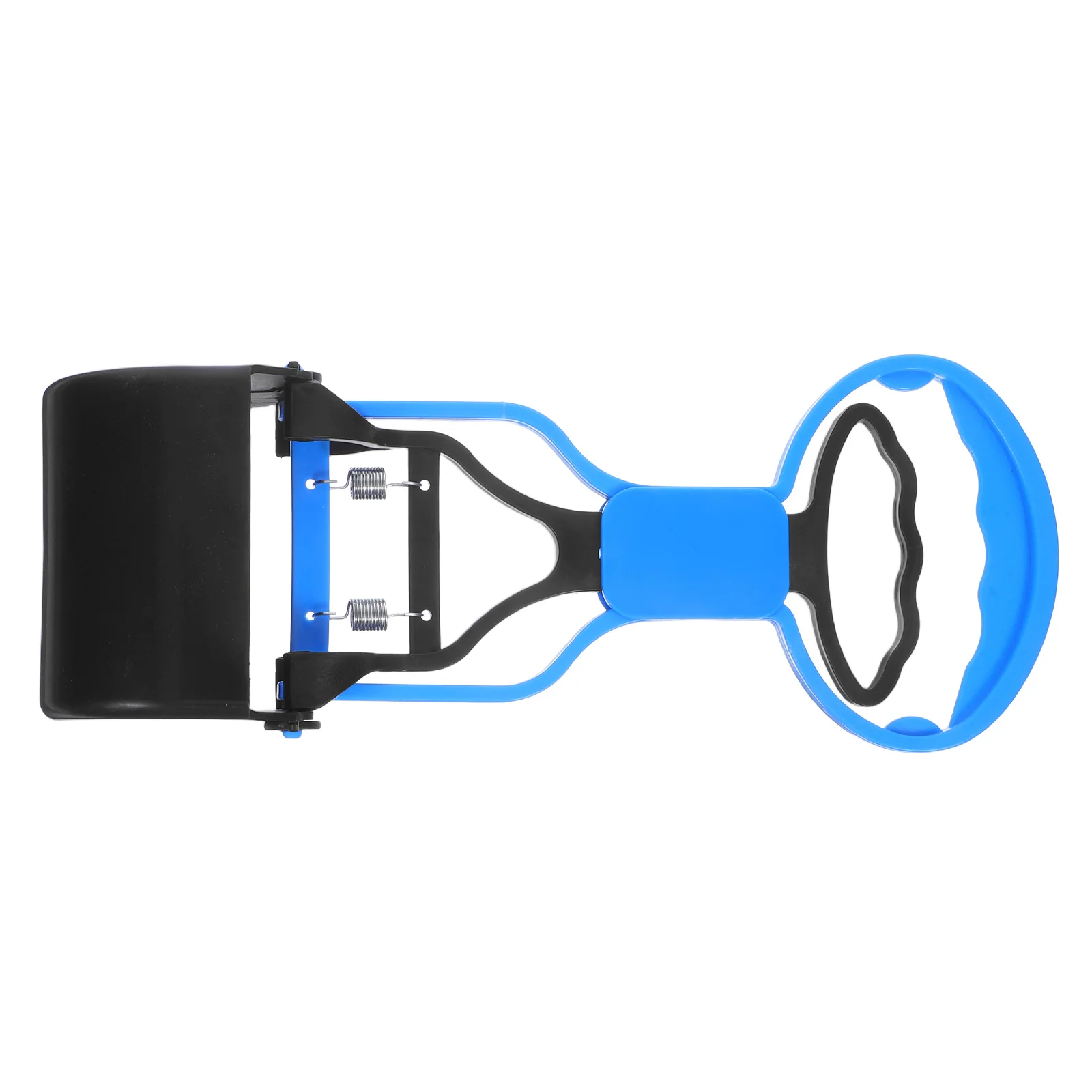 

Pet Poop Pickup Tool Abs Plastic Dog Waste Picker Strong Spring Clamping Blue Lightweight Durable Washable Outdoor Park Backyard