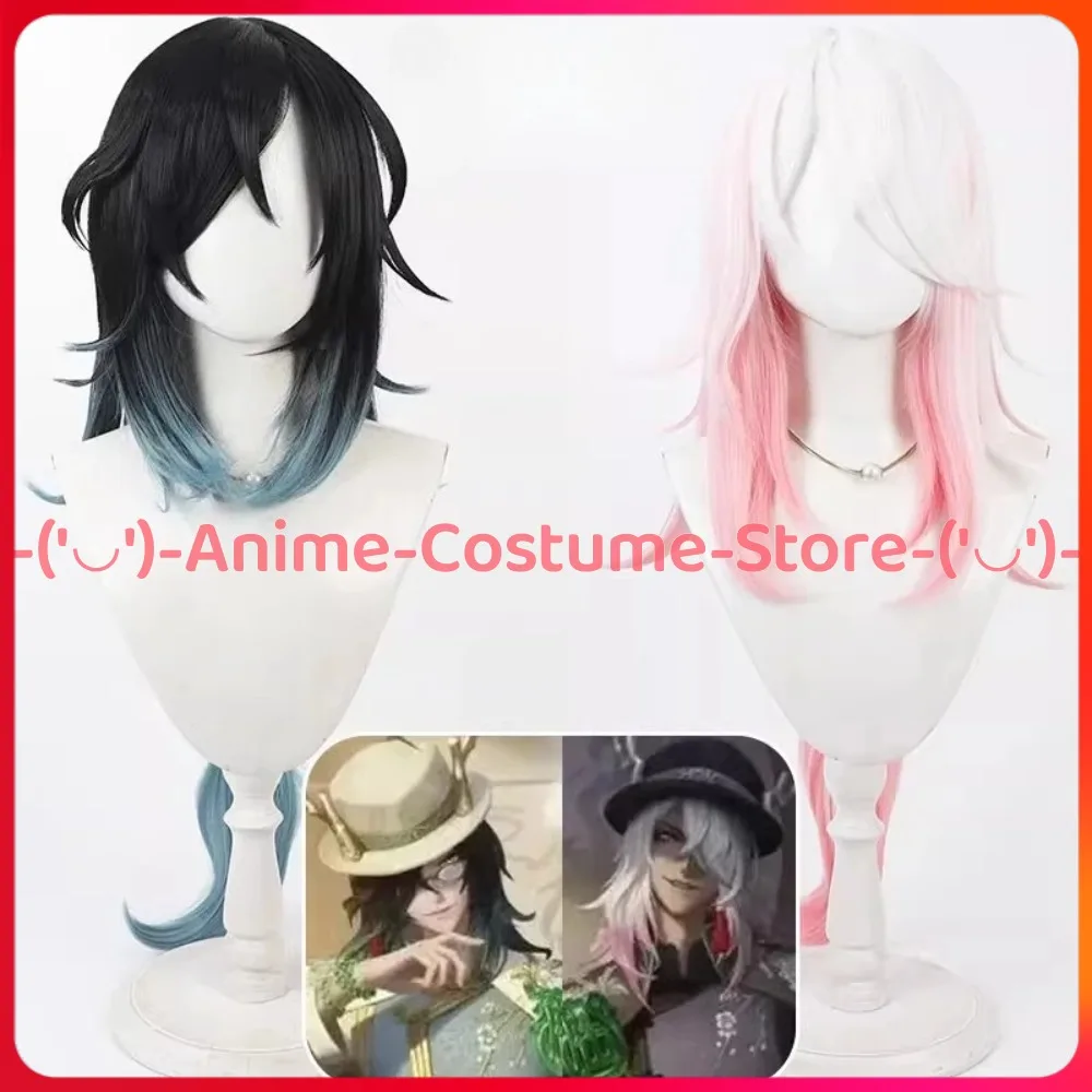 

Identity V Wu Chang Xie Bian Fan Wujiu Cosplay Wig Anime Game Character Halloween Carnival Party Costume Wigs Synthetic Hair