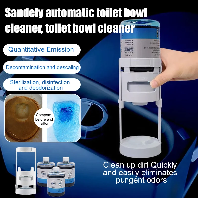 Automatic Toilet Bowl Cleaner Effervescent Tablet for Toilet Fast Remover Urine Stain Deodorant Yellow Dirt Toilet Cleaning Tool