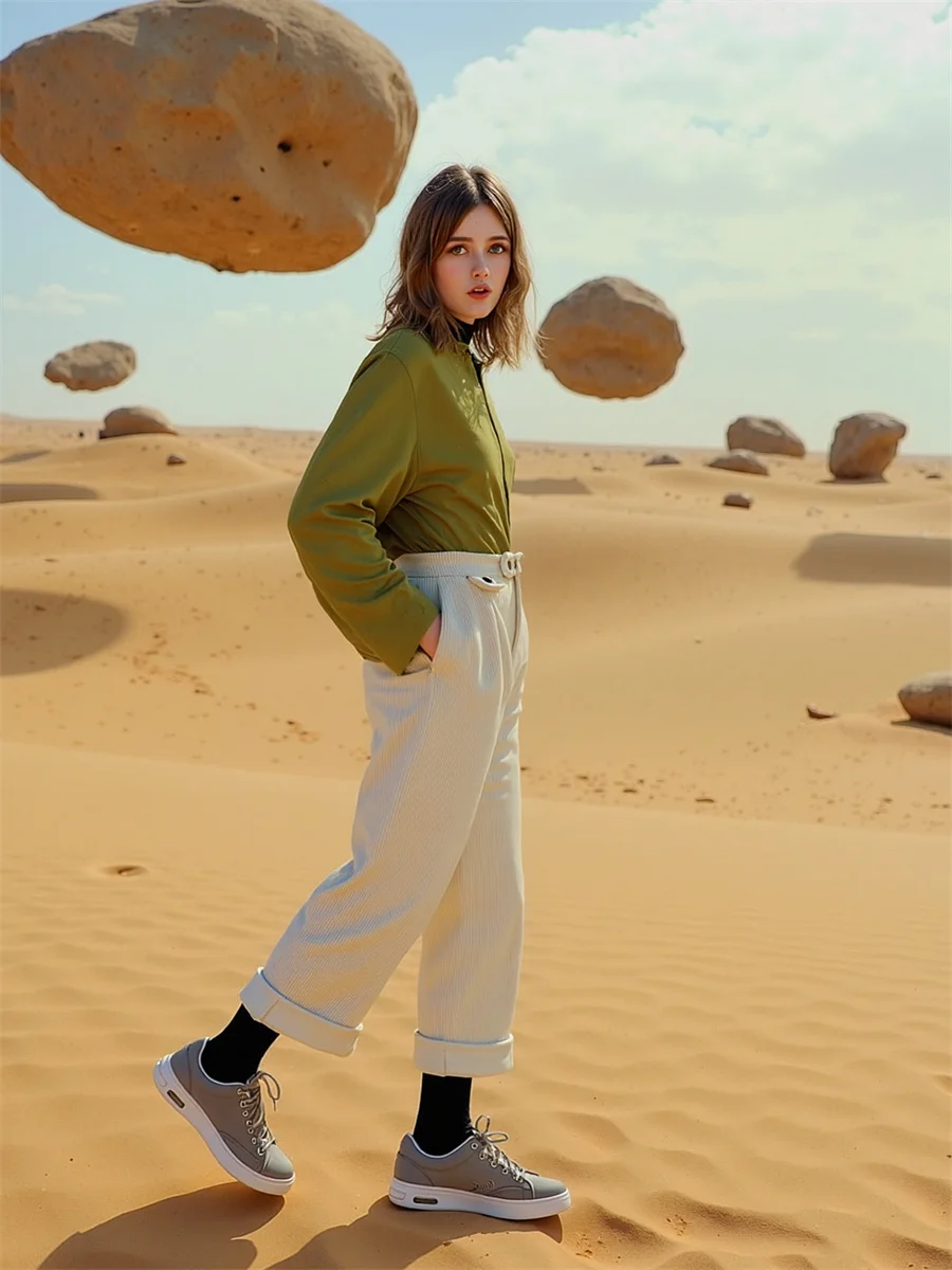 女性用パンツ オフィス ホワイト 秋 マット エレガントな質感 ハイウエスト ストレートレッグ レディース ワーク フォーマル ビジネス プロフェッショナル シック