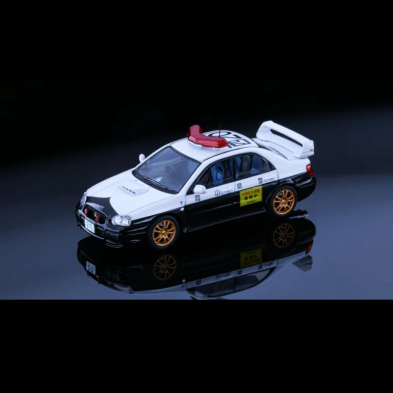 ローリン 1:64 インプレッサ第8世代 日本警察車両 合金モデル
