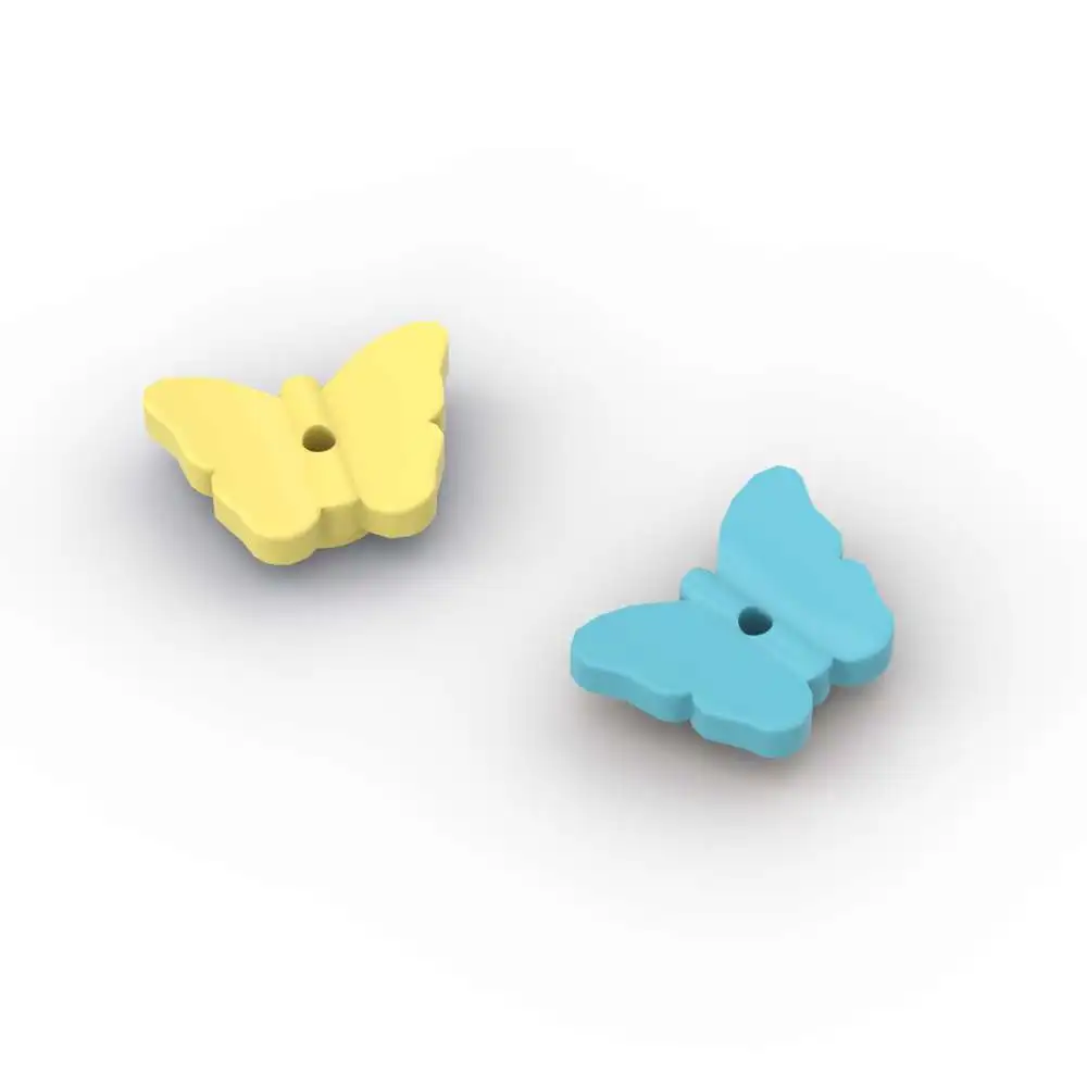 

MOC 10PCS Part Bricks 95828 93081a Butterfly With Stud Holder Building Blocks Animals Assemble Particle Puzzle Toy Children Gift