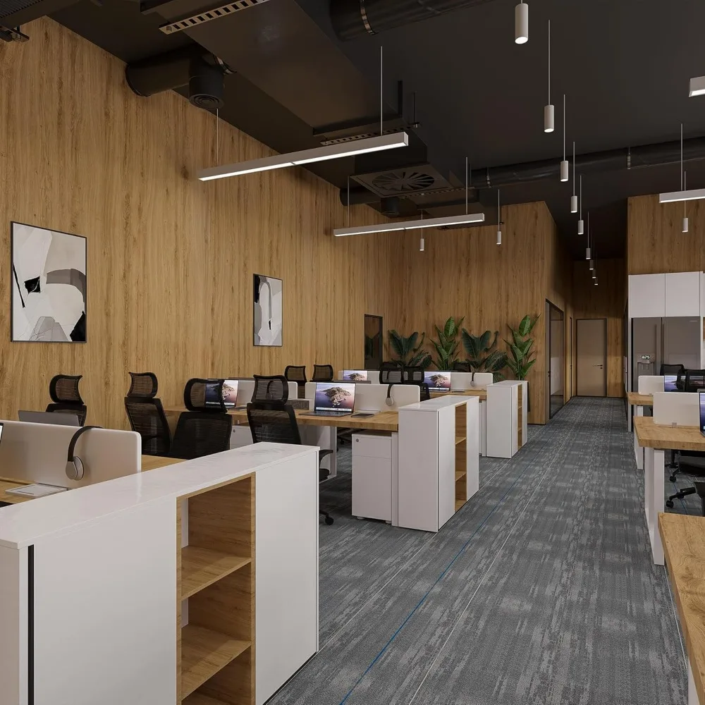 ورق اتصال خشبي بني عريض جدًا - ورق جدران من خشب البلوط ذاتي اللصق قابل للتقشير واللصق مع نسيج حبوب الخشب لديكو المنزل