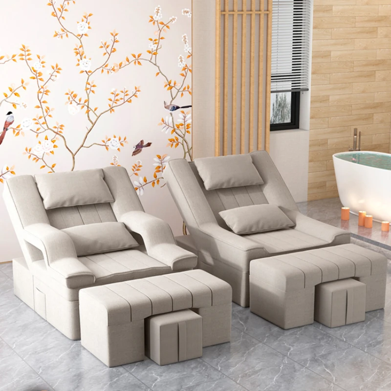 Troli pedikur Chaise bangku profesional bak Spa penata rambut sofa kuku Salon Estrade Sillon De pedikur furnitur komersial