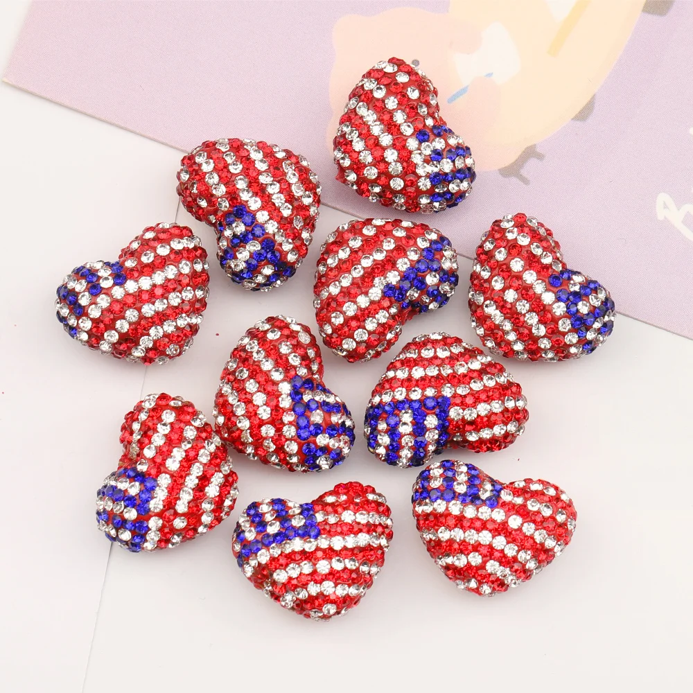 

Cordial Design 30 шт 19*24 мм DIY Beads/ручная работа/фотоэффект/форма сердца/бусины из полимерной глины/ювелирные изделия и компоненты