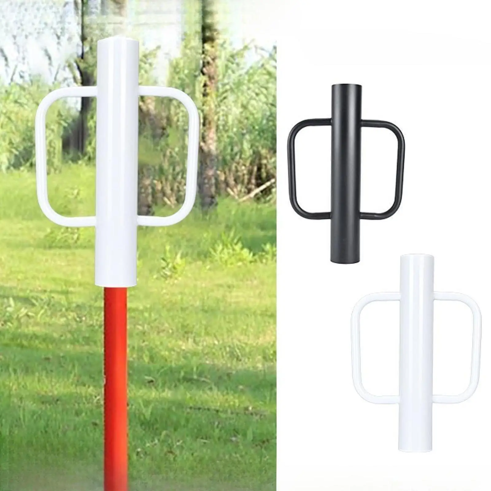 Driver per recinzione con maniglie Accessorio multiuso portatile in acciaio al carbonio