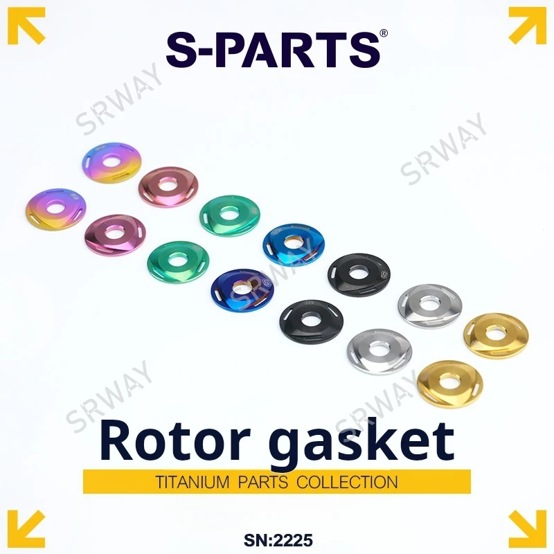 Premium S-PARTS Titan Rotor Roller Dichtung Unterlegscheibe Schloss M6 M8 M10 Universal fit Bike Motorcycle Upgrade