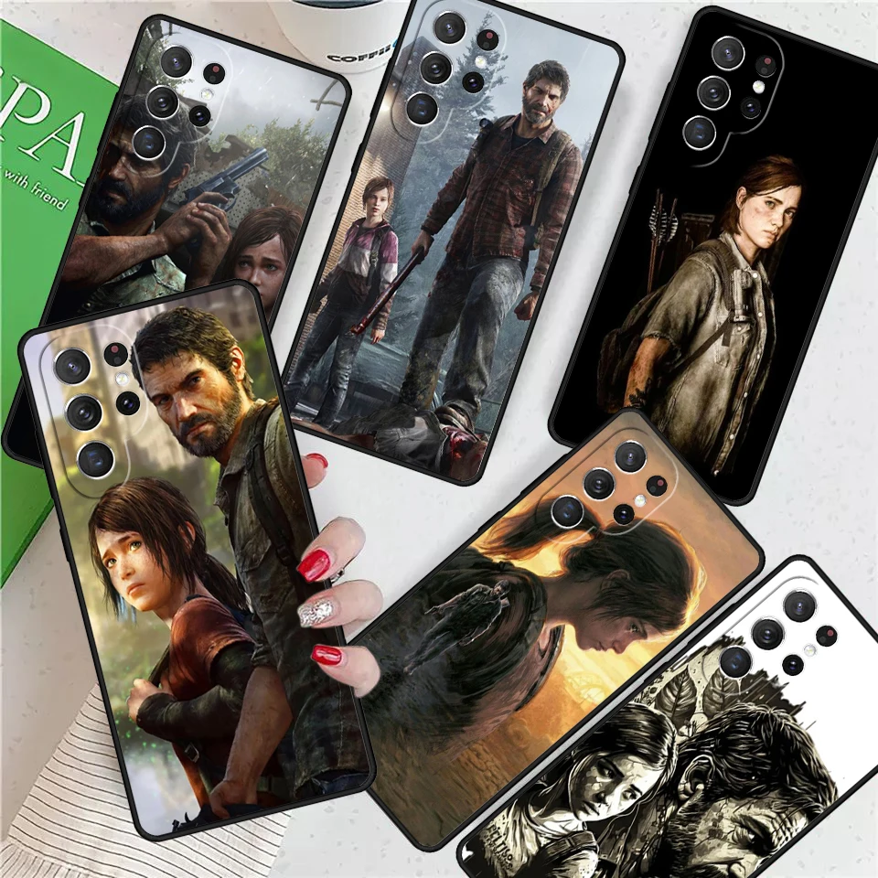 The Last Of Us Joel Miller Ellie Back For Samsung Galaxy S24 Ultra S21 S22 S8 S9 S10 5G Note 10 20 Plus FE S23 Phone case Cover