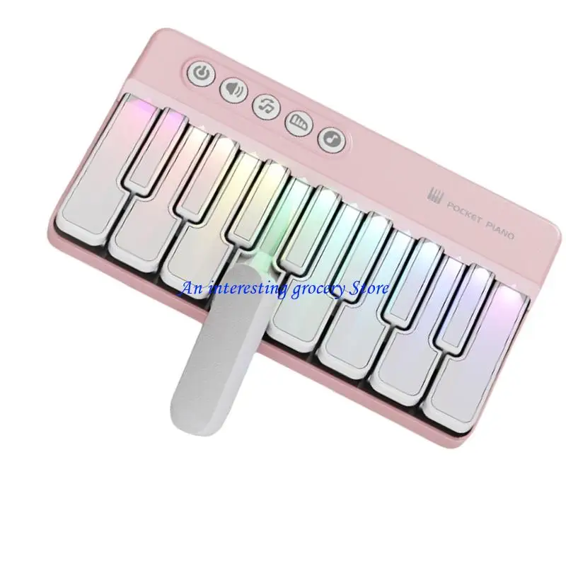 652D تعليمي موسيقي بيانو للتصميم المحمول يعزز الملمس ABS الإبداع #4