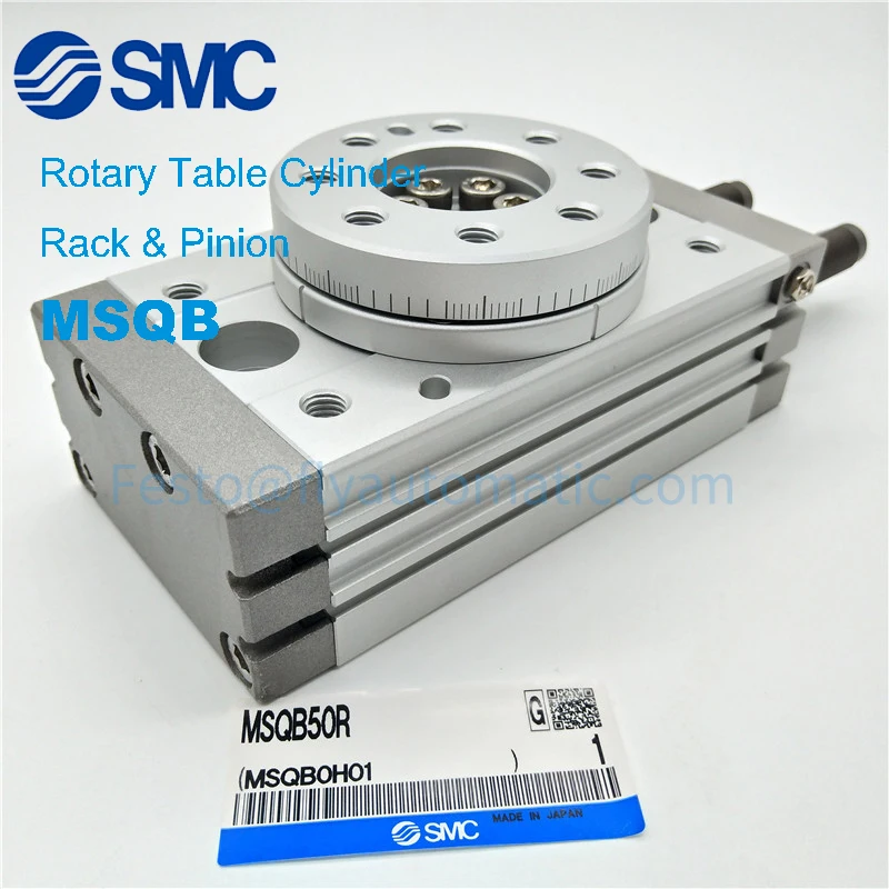 SMC MSQB20A Rotary Table Basic Type Rack & Pinion Style MSQA/B7A/10A/20A/30A/50A/70A/100R/10R/20R