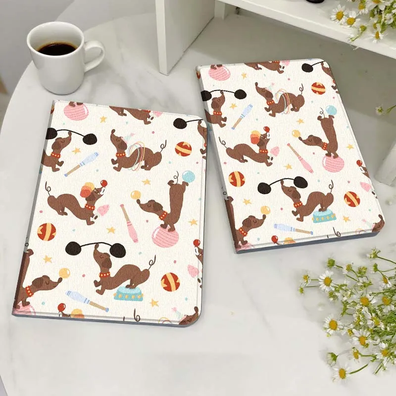 

Cartoon Dog Love Heart For Honor MediaPad MatePad 6 7 X8 M5 M6 V6 V7 T5 T10 T10s 10 11 SE C5e X8a Pro Lite Tablet Case