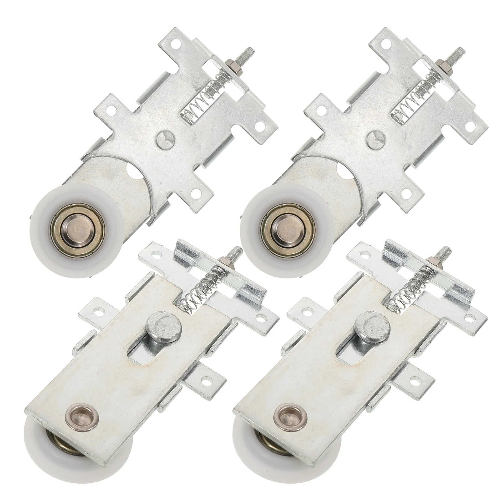 

4pcs Closet Rollers, 32Mm Wardrobe Sliding Door Wheel Replacement, Heavy Duty Silent Glide, Nylon Guide Wheel For Cabinets