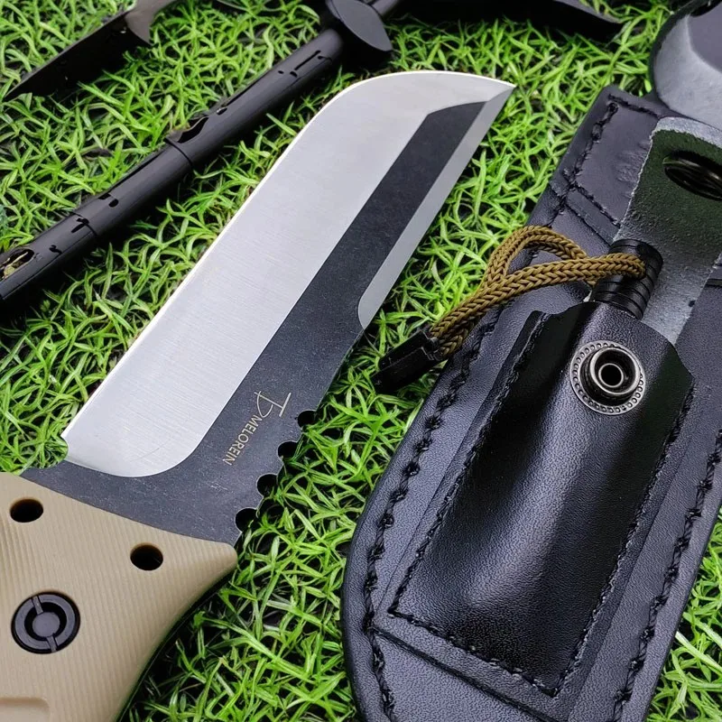 Portable Utility Knife Sharp Fruit and Vegetable Peeler Outdoor Camping Knife Survival Hunting Tool