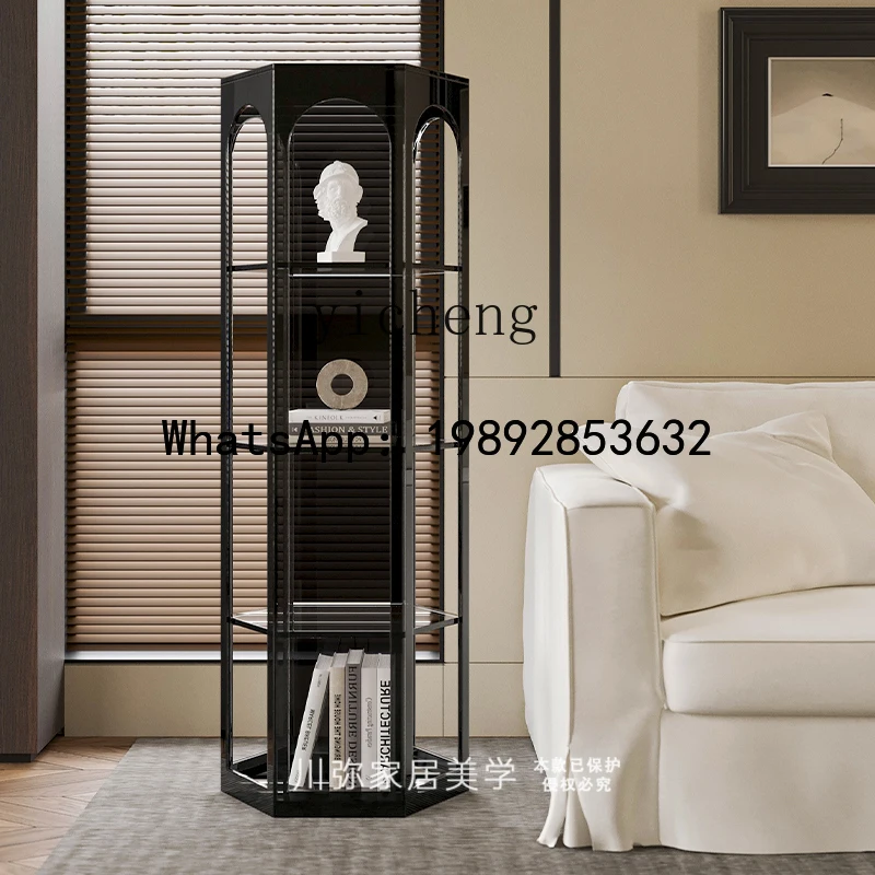 

B-3 Acrylic Display Cabinet Nordic Vintage Restaurant Corner Side Cabinet