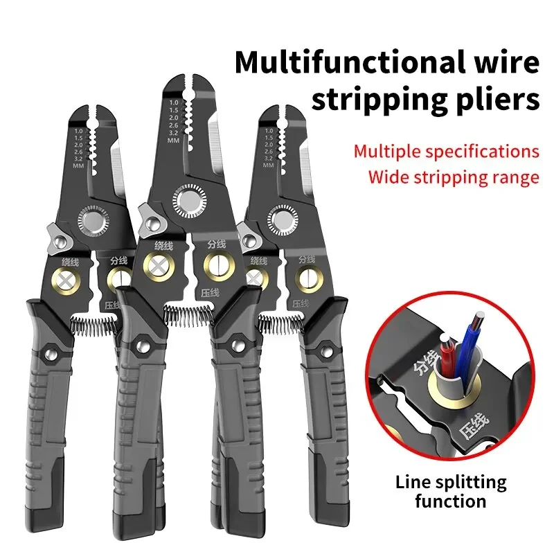 Upgrade Your Toolbox with This Multifunctional Electrician Crimping & Wire Stripping Pliers!