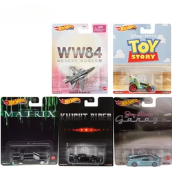 Original Hot Wheels Premium Entertainment Culture Movie Car 1/64 Matrix modello in lega Ecojet giocattoli per bambini per ragazzi Diecast Collection
