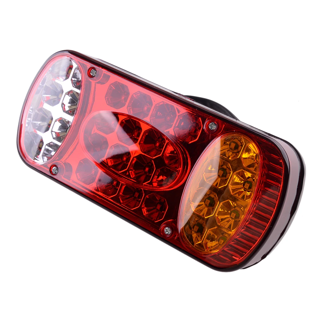 

LED Tail Light Indicator Rear Turn Signal Stop Brake Reverse Lamp Fit for 12V Caravan Truck Trailer