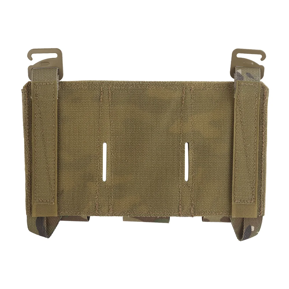 Pannello pacchetto funzionale tattico K triplo multicalibro, adatto a varie scatole funzionali lunghe 5,56/9 mm