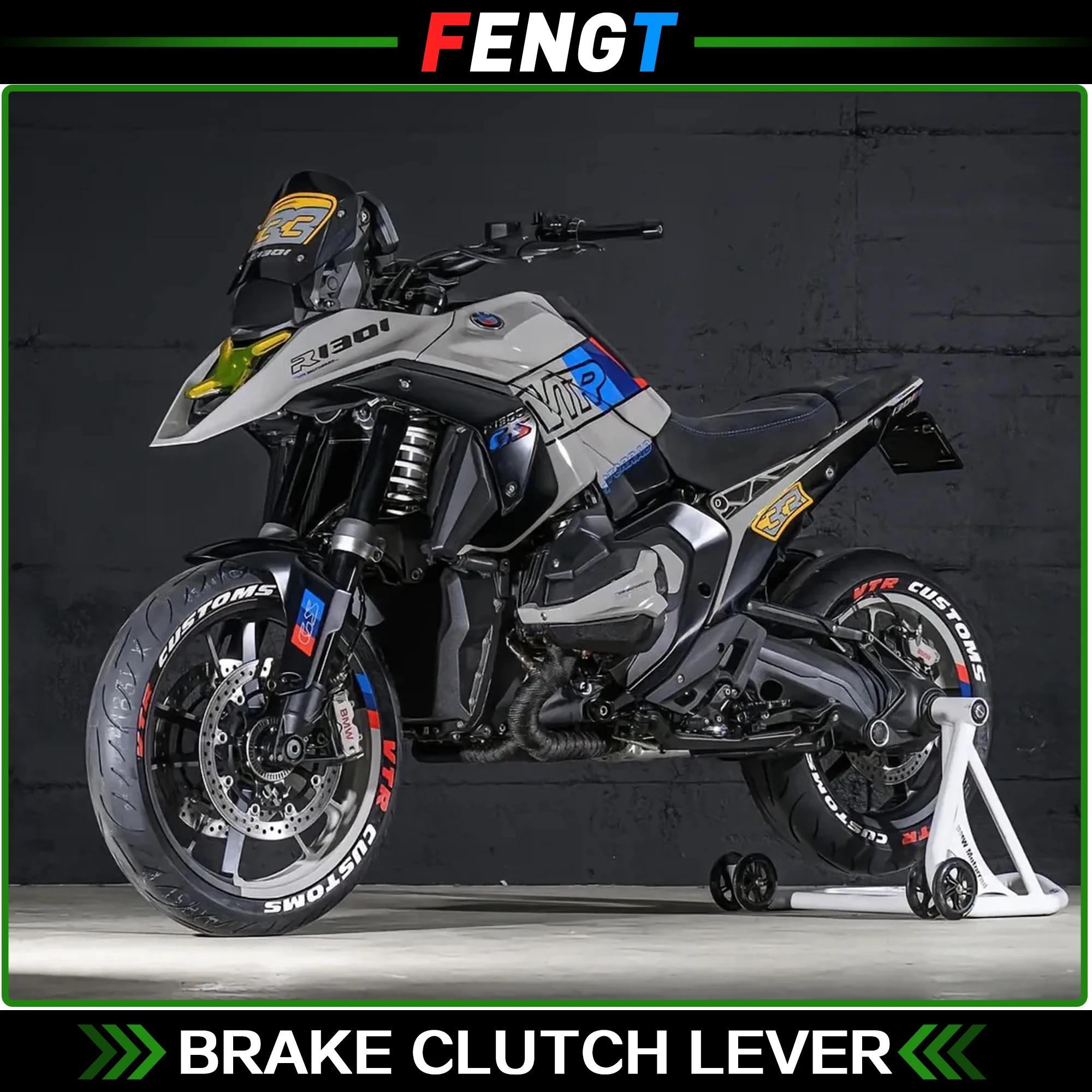 NEW For BMW R1300GS R 1300 GS 2024 Motorcycle Adjustable CNC Brake Lever Clutch Lever  Front Control Handle Guard Levers - Image 2