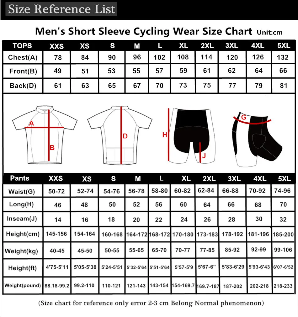 Breathable Cycling Clothing for Men, Short Sleeves, Mountain Bike Jersey Set, Summer Clothing, 2022