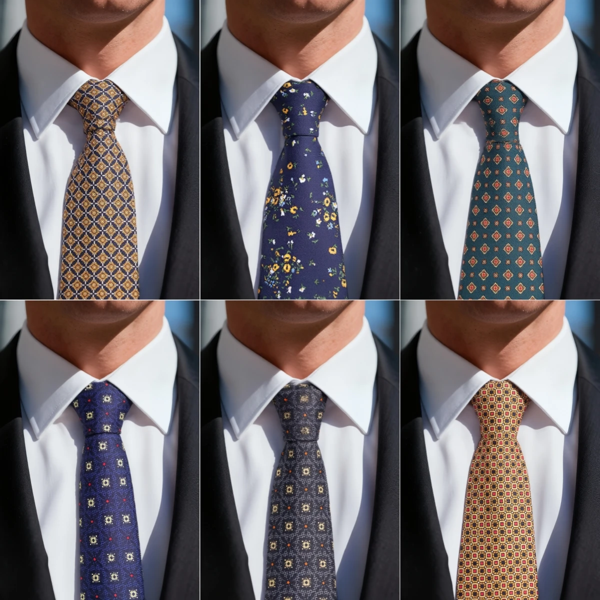 DS العلامة التجارية الجديدة تصميم الأزياء 8 سنتيمتر المطبوعة التعادل الحرير ربطة العنق للرجال الأعمال حفل زفاف Gravatas اكسسوارات هدية