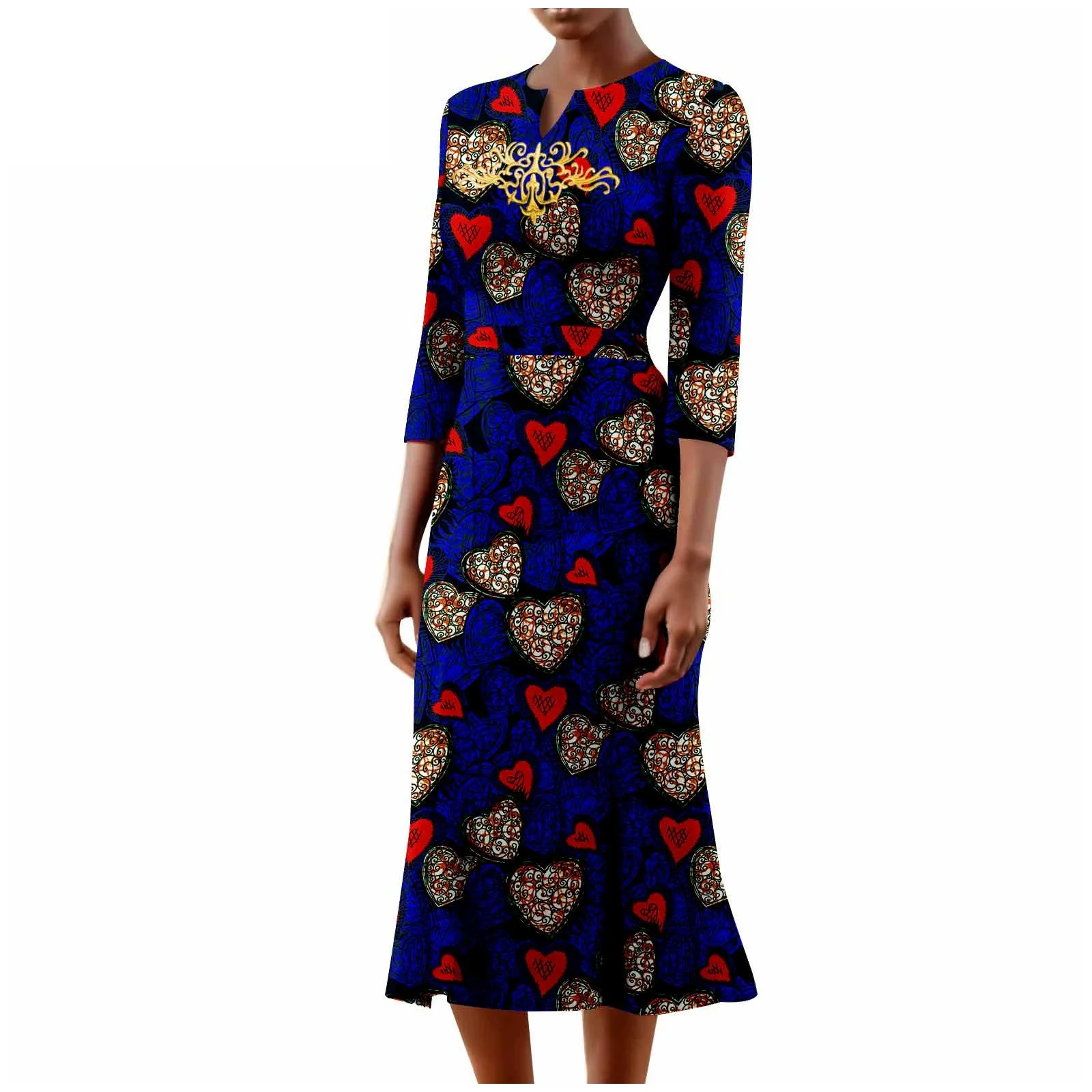 فساتين رسمية أنيقة وأنيقة للنساء الأفريقيات. بلوزات أنقرة التقليدية المتطورة للنساء. مناسبة لحفلات الزفاف