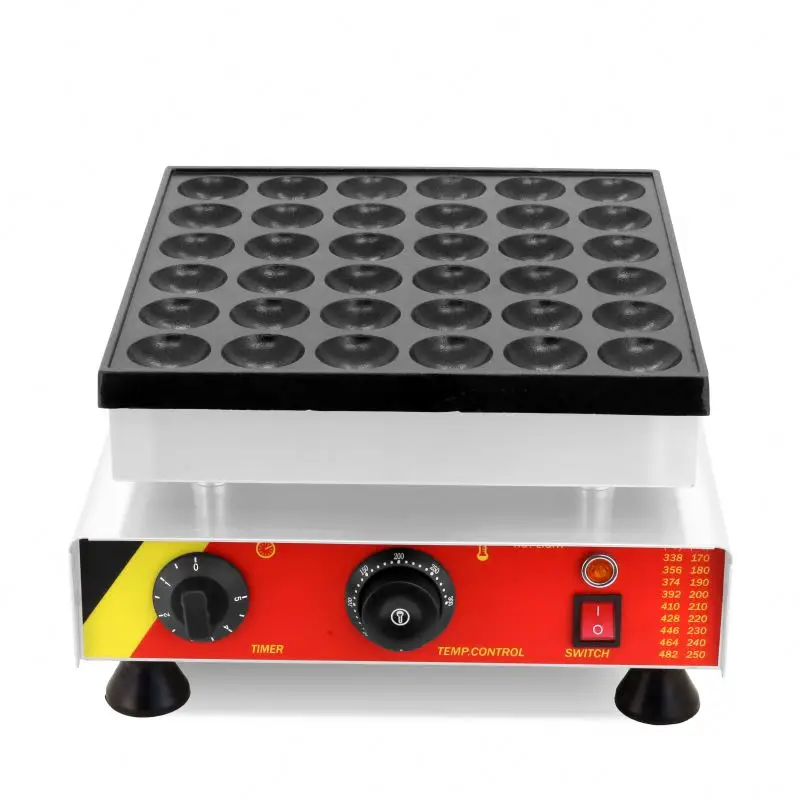 Mini Pancake Machine 36 Holes Dutch Pancake Machine Waffle Iron