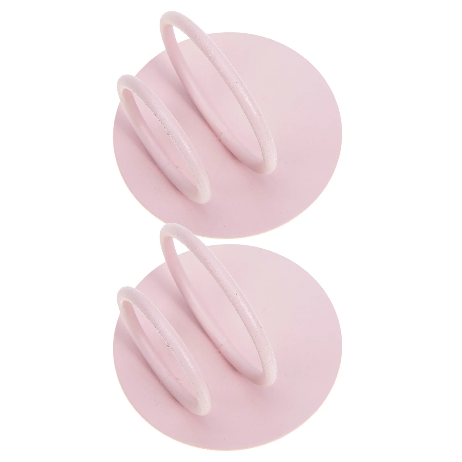 

2 Pcs Punch-free Sponge Holder Make up Makeup Drying Rack Powder Puff Stand Storage Beauty Egg Indoor