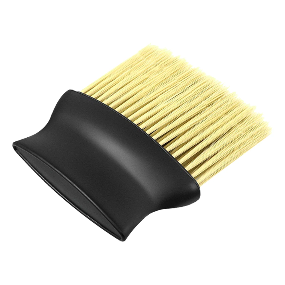 Salon Professional Barber Neck Duster Brush Men's Hair Styling Tool Soft Cleansing Face Brush for Haircuts