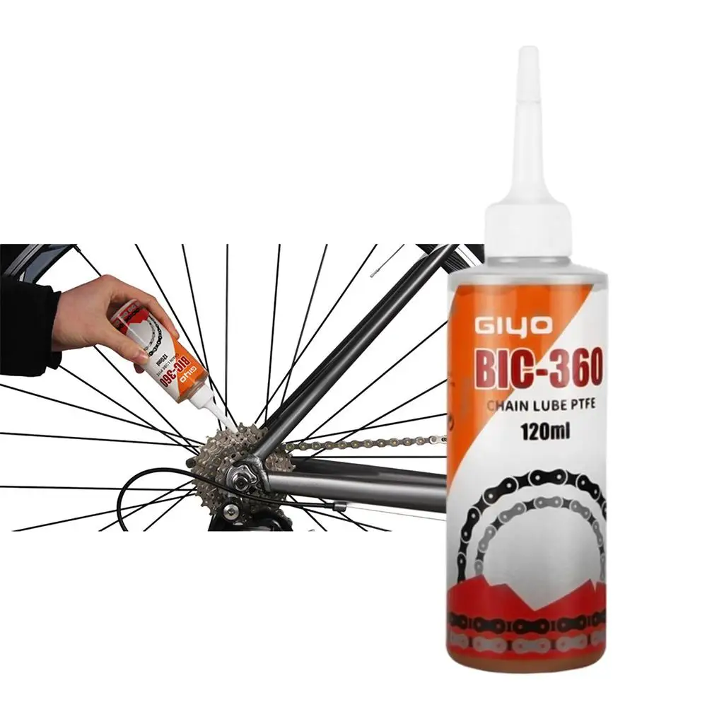 Bike Chain Lubricant Spray - High Performance Formula for Smooth Rides; 120ml