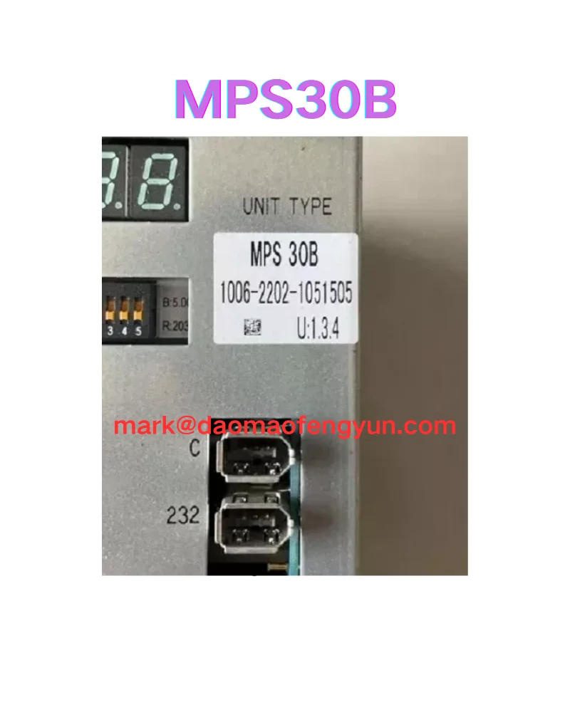 MPS30B Used servo drive test OK, fast delivery, DHL/FEDEX/UPS