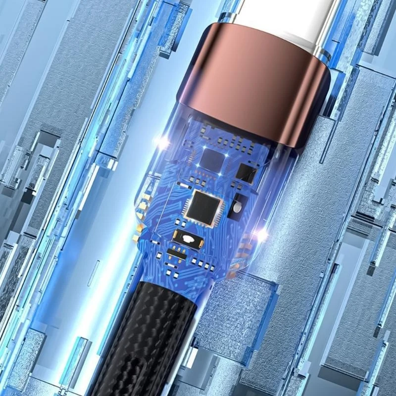 Y2GD Cable tipo C seguro y confiable USB C USB cable con protecciones sobrecarga